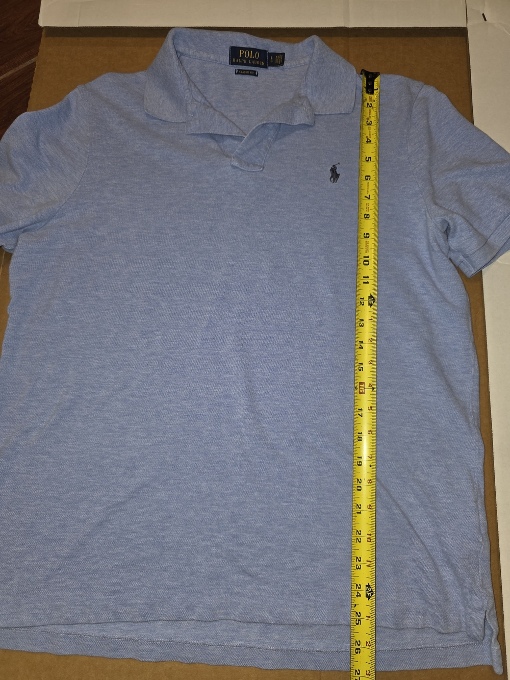 Polo by Ralph Lauren Heather Light Blue Men’s Polo Shirt